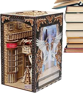 Heshi Serre-Livres Puzzle En Bois 3D - Construction Modèle Serre-Livres