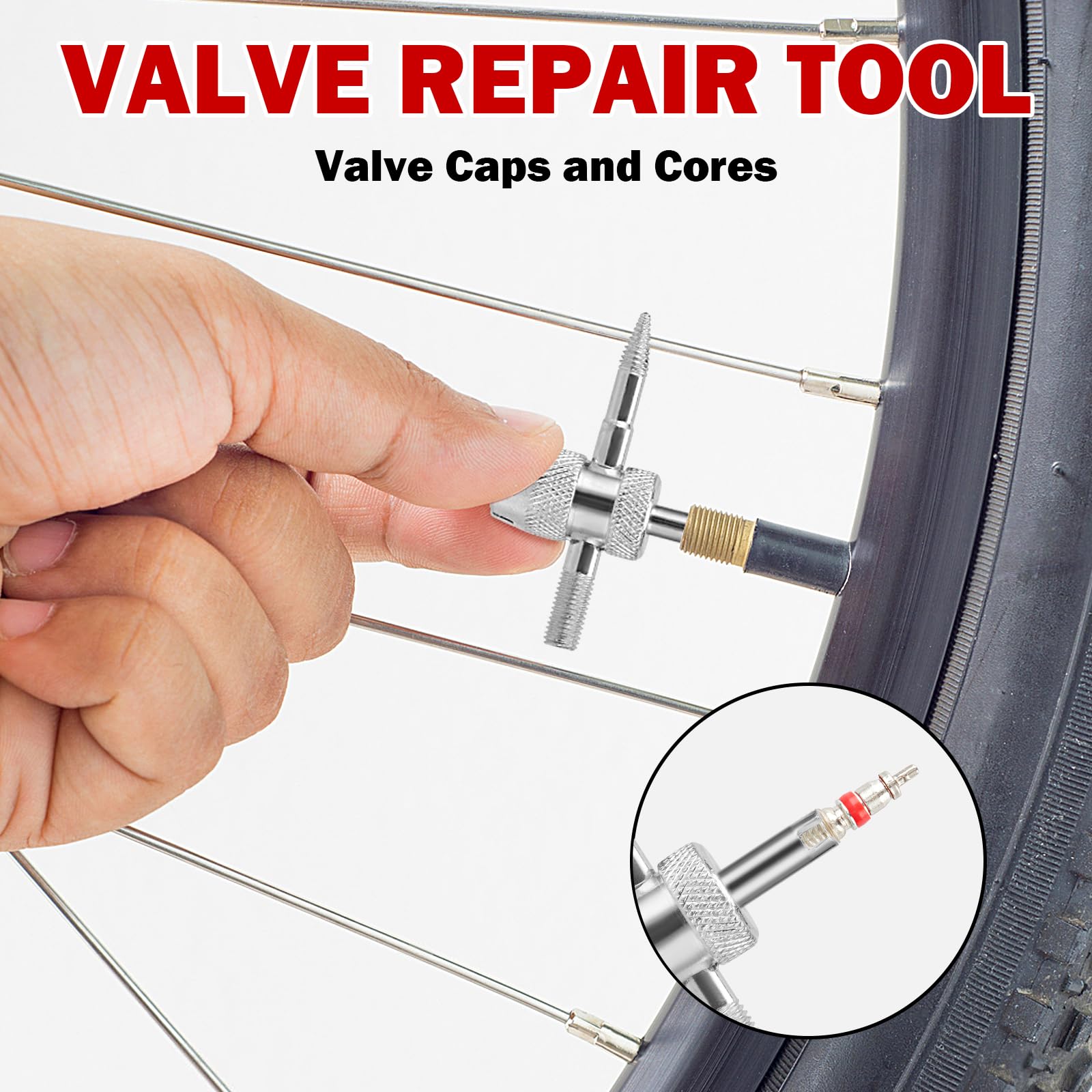 Set di 24 leve per pneumatici di moto, kit di strumenti per la riparazione di cambio, bicicletta, carrello, scooter, strumento di rimozione con 3 cucchiai a leva in ferro da 39 cm