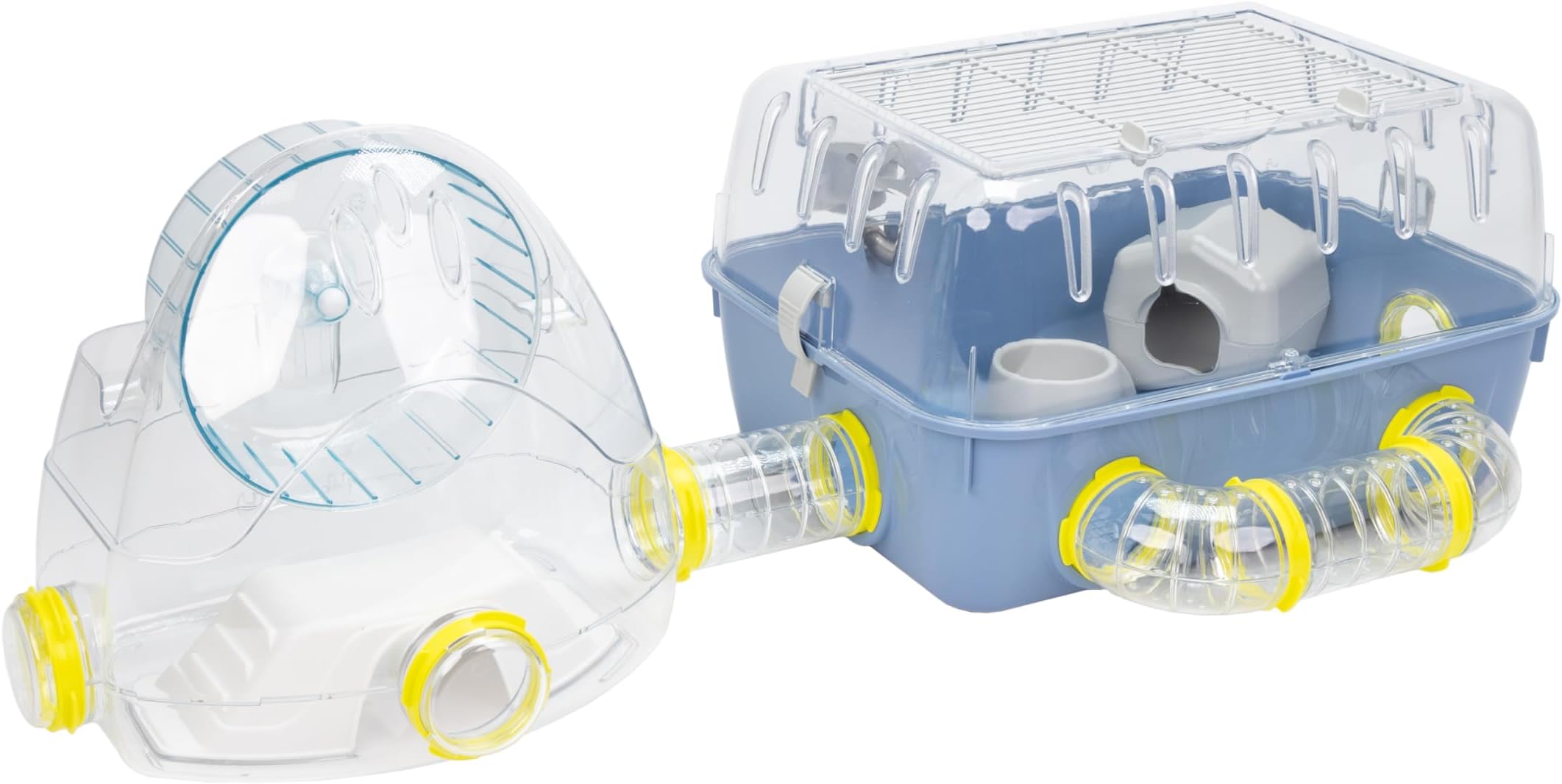 Ferplast COMBI 2 Innovative Hamster Cage - Customizable Habitat with ... - Interactive Hamster Peaceful Habitat Zones