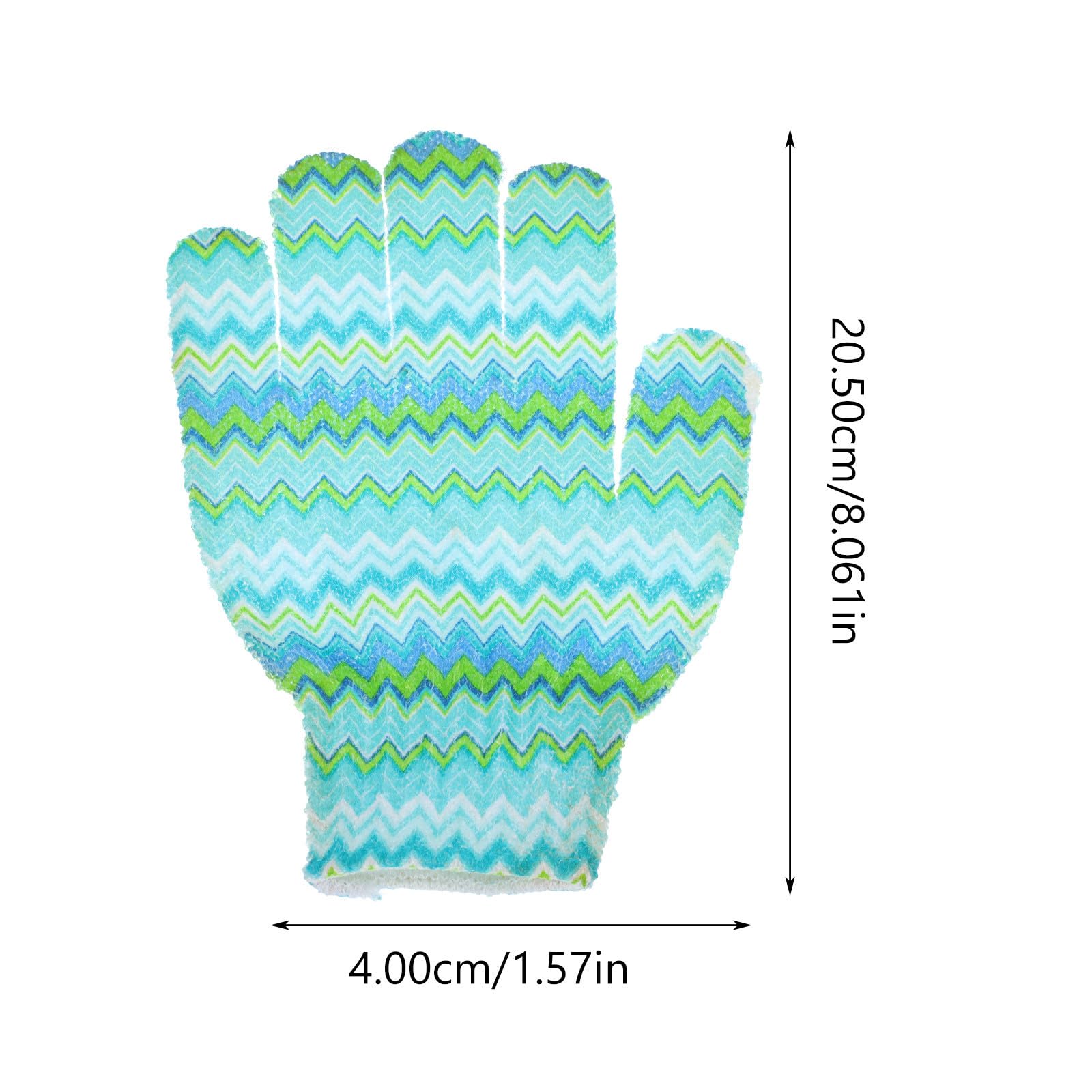 MAGICLULU 30 Pz guanti da bagno spugna esfoliante per il corpo guanto da bagno exfoliating gloves scrubber detergente per il corpo guanti da massaggio fiore da bagno