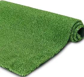 Grama Sintética Artificial Decorativa | 2.00 x 1.00 Metros 12mm | Com proteção UV e Anti-Fungo | Com Drenagem Para Pets | Cor Verde