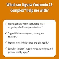 Vista 7 de Jigsaw Health Curcumina C3 Complex, 60 Cápsulas