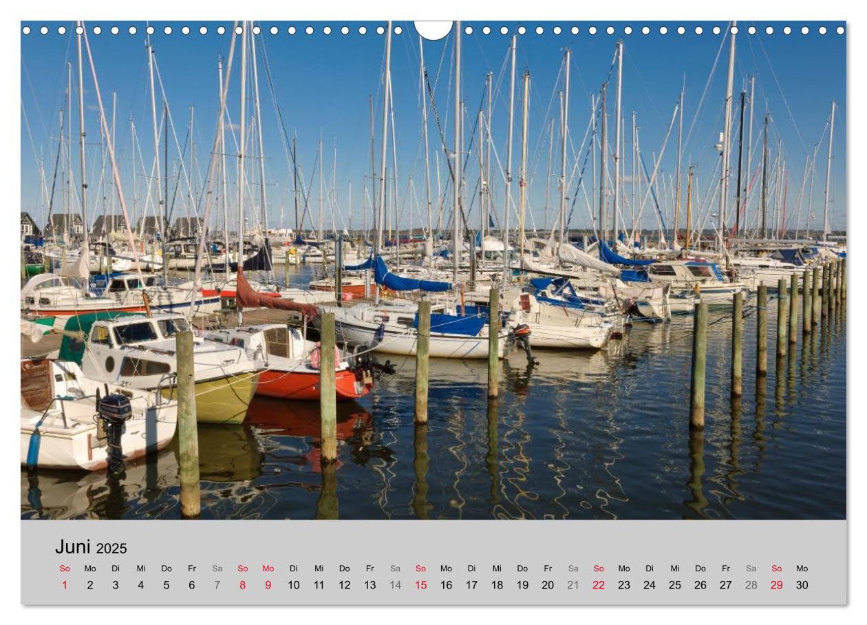 Dänemark Jütland Impressionen 2025 (Wandkalender 2025 DIN A3 quer), CALVENDO Monatskalender: Jütland bietet seinen Besuchern endlose Strände, ... sowie historische Stätten. (CALVENDO Natur)