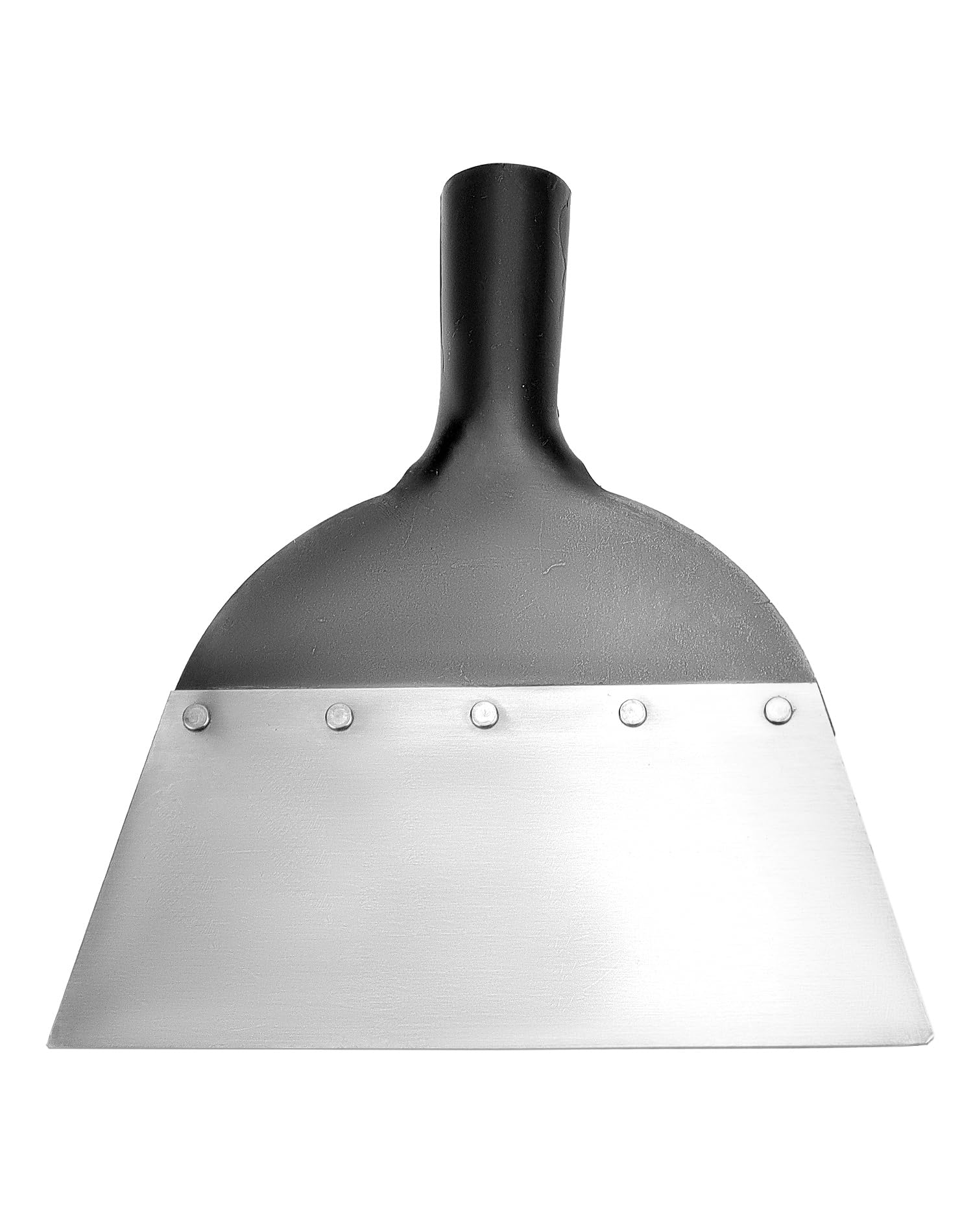 QWORK Reinigungsschaufel Manganstahl - Gartenschaufel 23cm Mit Ersatzkopf