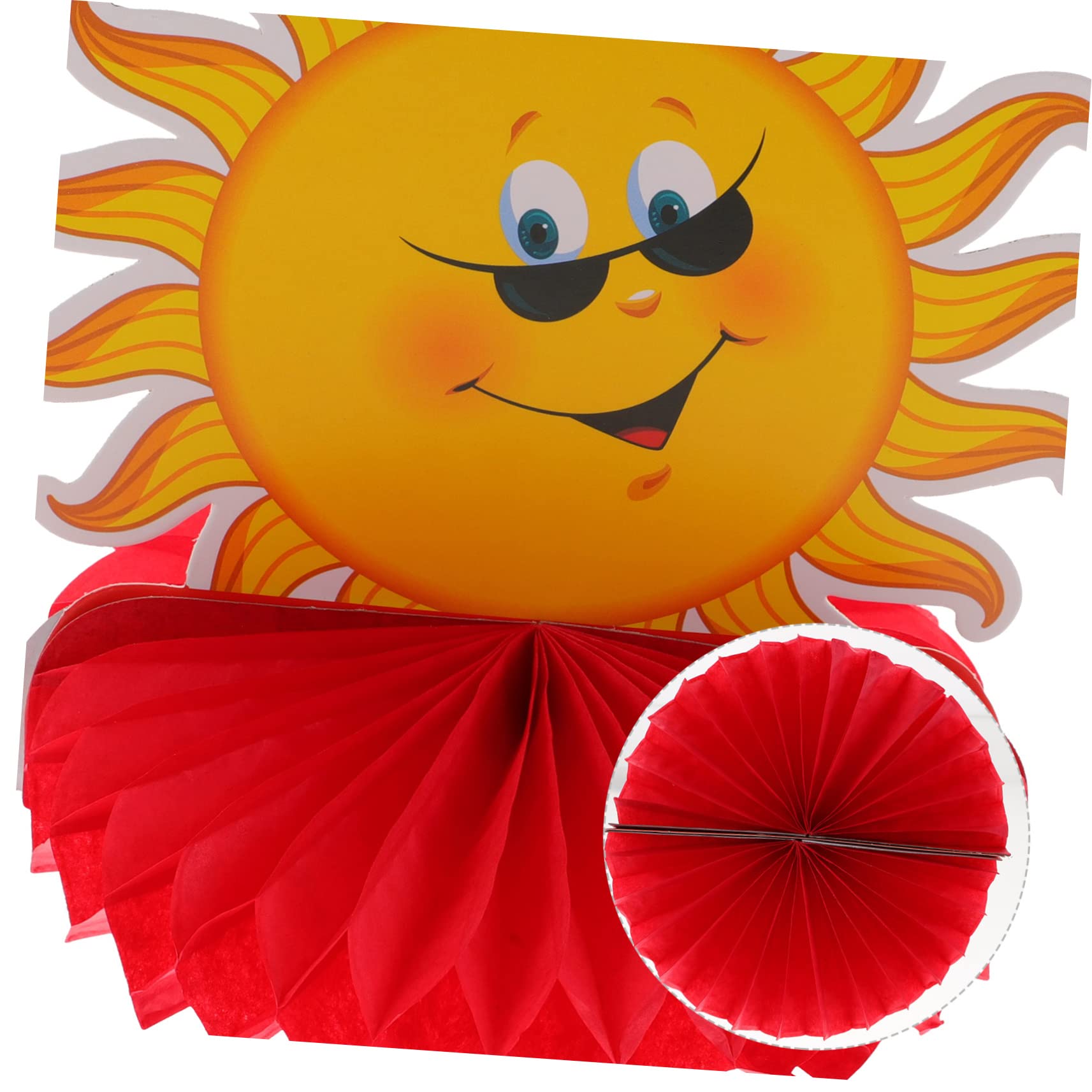 TOYANDONA 18pezzi Decorazioni per Feste Hawaii di Ornamenti Forma di Favo per Party Estivi Decorazioni Creative per Eventi Atmosfera Festiva e Romantica per e Tavoli