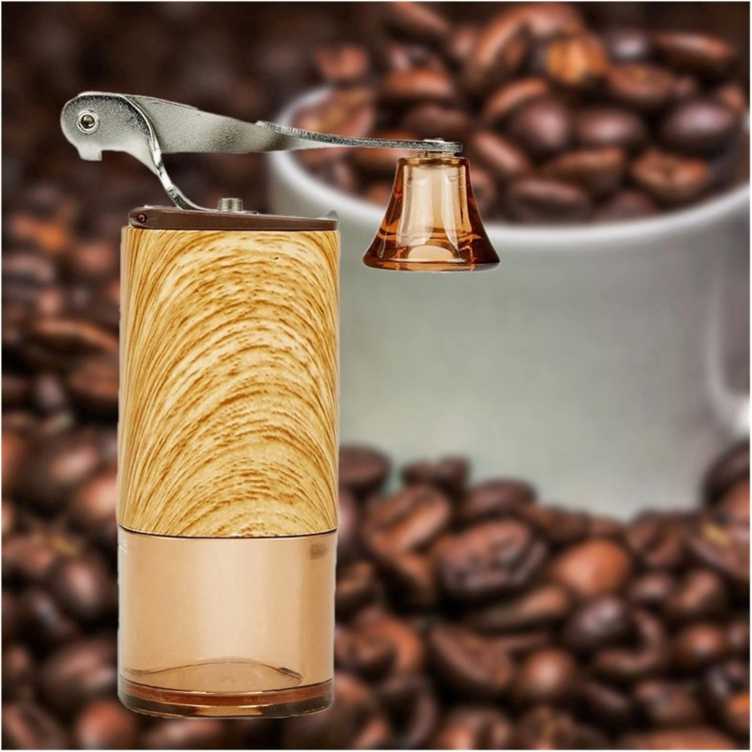 Manual Coffee Grinder Vintage Grain Portable Removable And Washable Household Outdoor