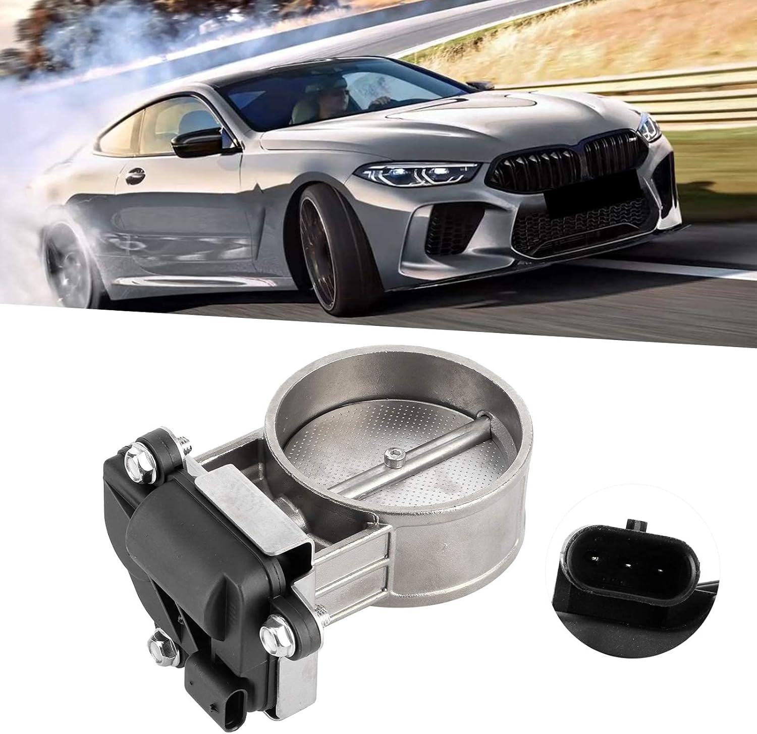 Controllo valvola di scarico Aramox per E82 E88 F2X F3X, valvola di scarico di controllo elettrico a bassa pressione per downpipe Catback(D51 per tubazioni 2 pollici)