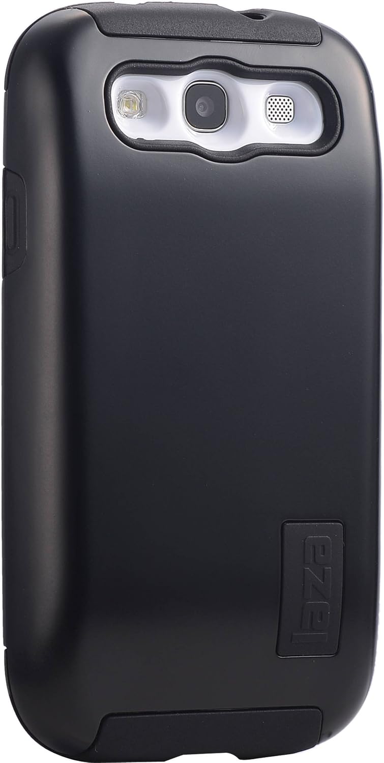 Laza® Samsung Galaxy S3 RuggedFusion Protective Case for Extended Battery Black/Black (BATTERY + BACK COVER NOT INCLUDED) Samsung Galaxy SIII GT-i9300, AT&T Samsung Galaxy S3 Samsung i747, Verizon Samsung Galaxy S3 Samsung i535, T-mobile Samsung Galaxy S3 Samsung T999, U.S. Cellular Samsung Galaxy S3 R530, Sprint Samsung Galaxy S3 Samsung L710