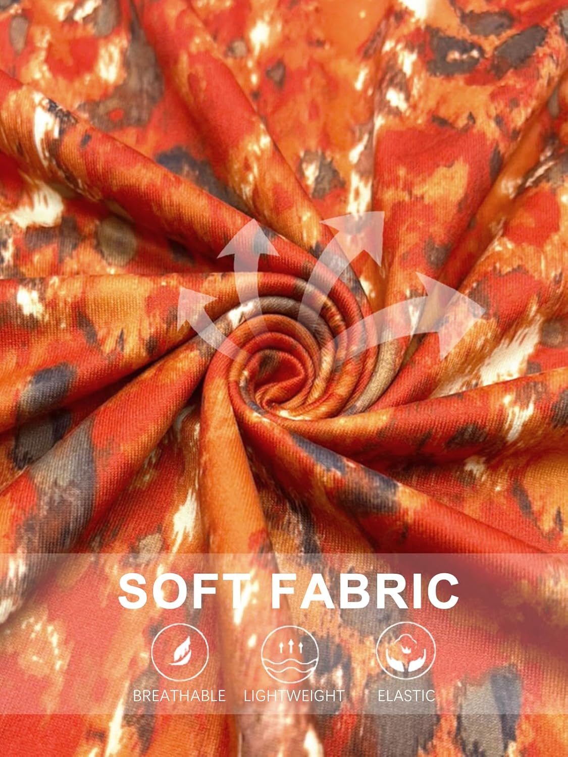 VISLILY Women's-Plus-Size-Tops Trendy Summer Short Sleeve T Shirts Cute Flowy Pleated Blouses Casual Loose Fit Tunics XL-5XL - Image 3