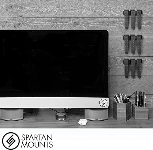 Miniatura 5 de Spartan Mounts Compatible with Glock Magazines  Firearm Accessories, Wall Mount Mag Display for Gun Room, Ammo Storage, Gun Safe Armory Tactical.