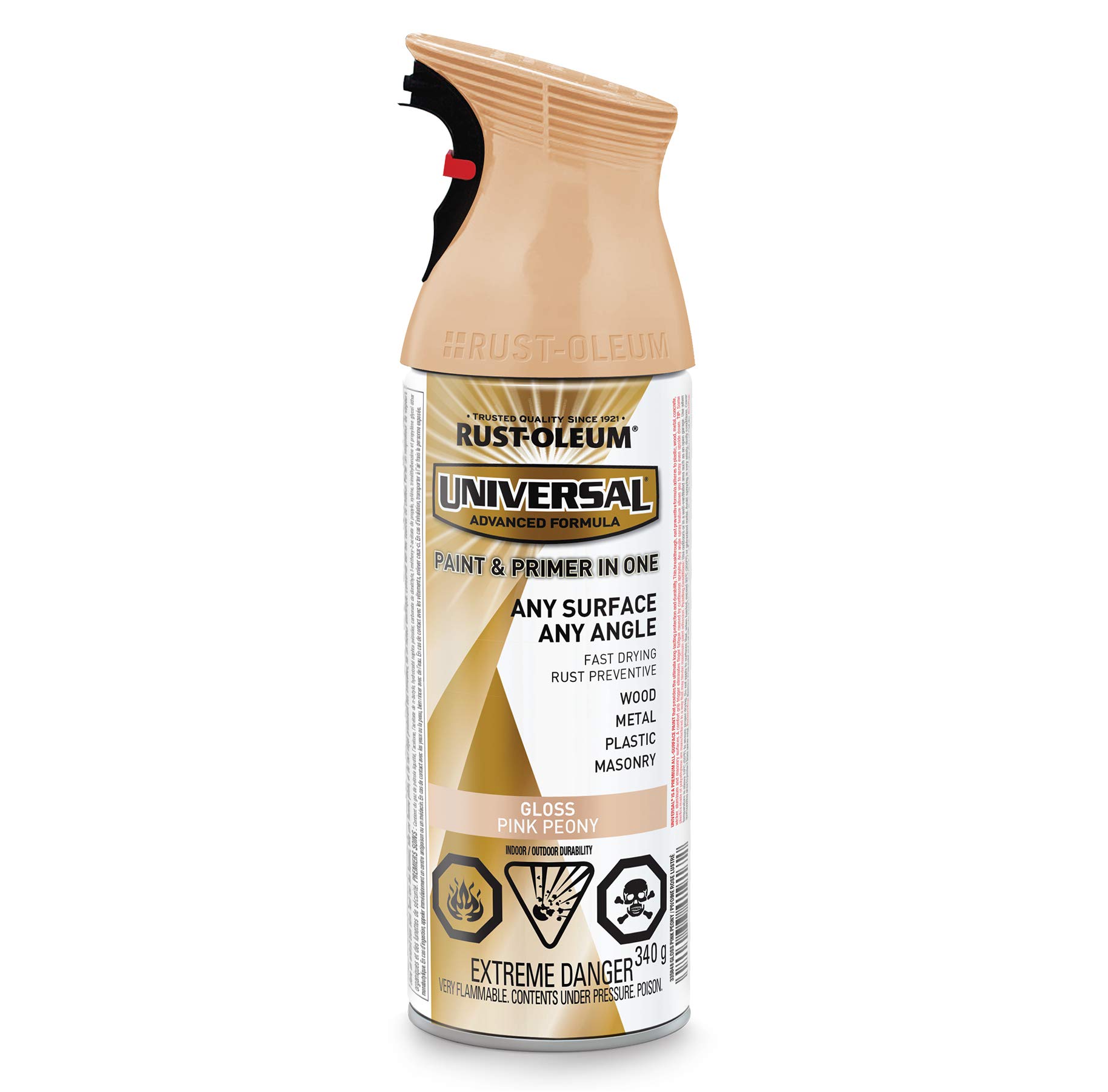 Rust-Oleum Universal Metallic Finish in Antique Brass, 312g — view 12
