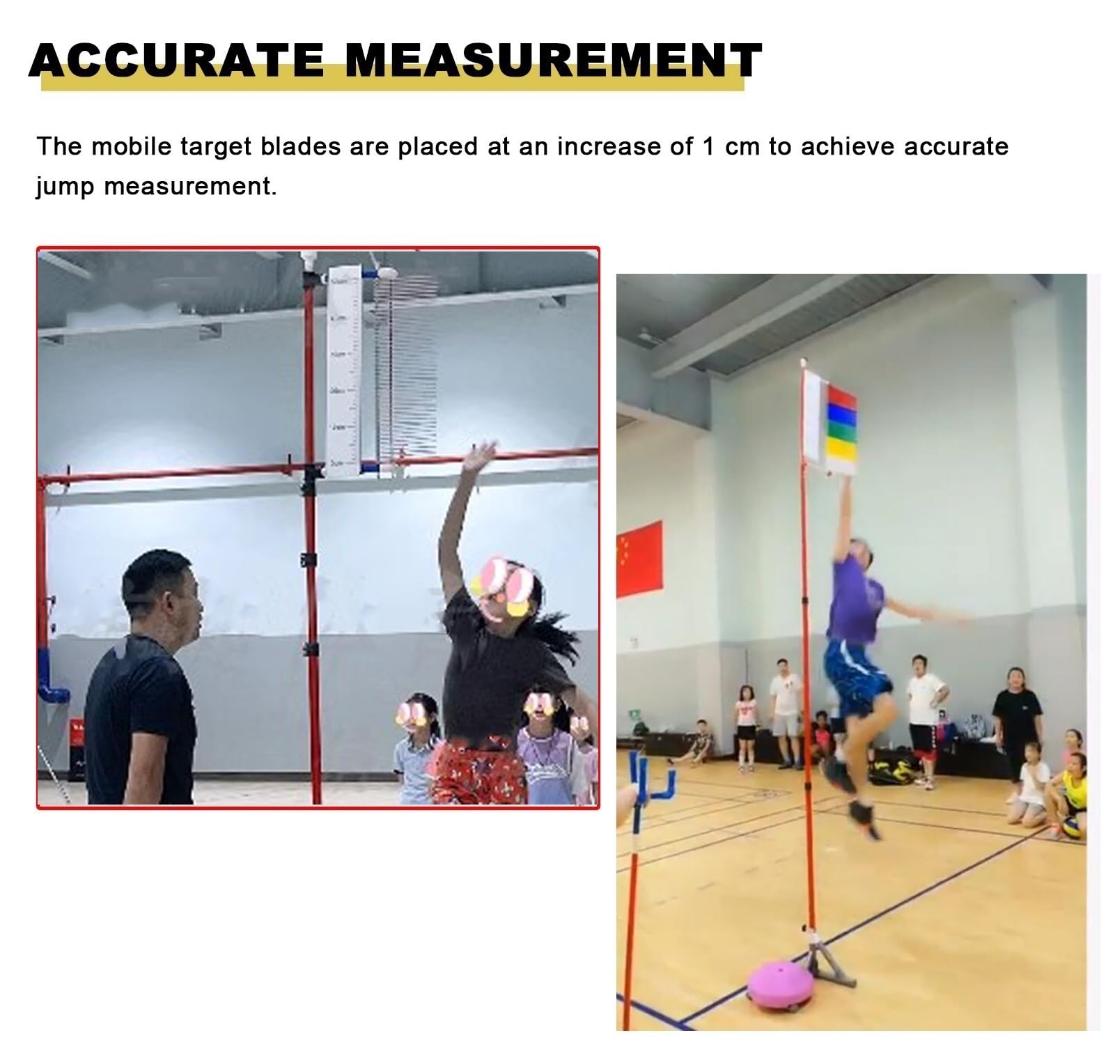Tester Salto Verticale Strumento di Misurazione del Salto Verticale per Il Basket, Scala Dei Test Fisici Sportivi/ Allenatore, Attrezzatura di Addestramento del Tester di Alimentazione, Sfidante Verti