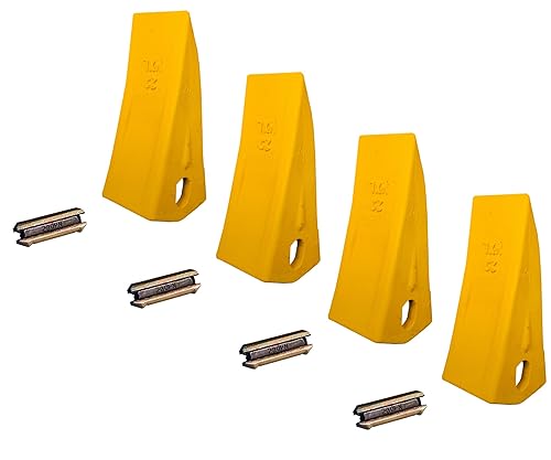 Miniatura 7 de Dientes de cucharón retroexcavadorapatín con pernos - 230HX, 230HXL, 23, 230, 230S (10)