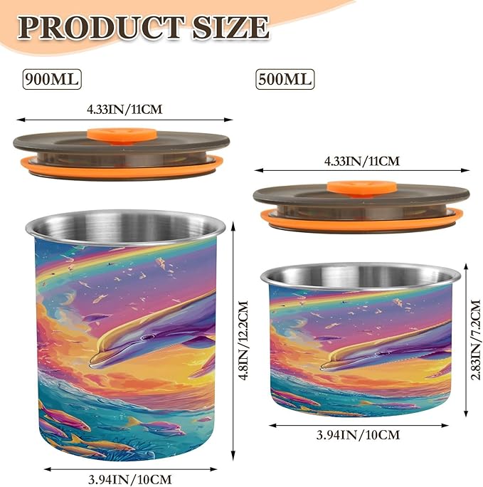 Almacenador de Alimentos ALAZA 17 oz Acero Inoxidable Multicolor miniatura 3