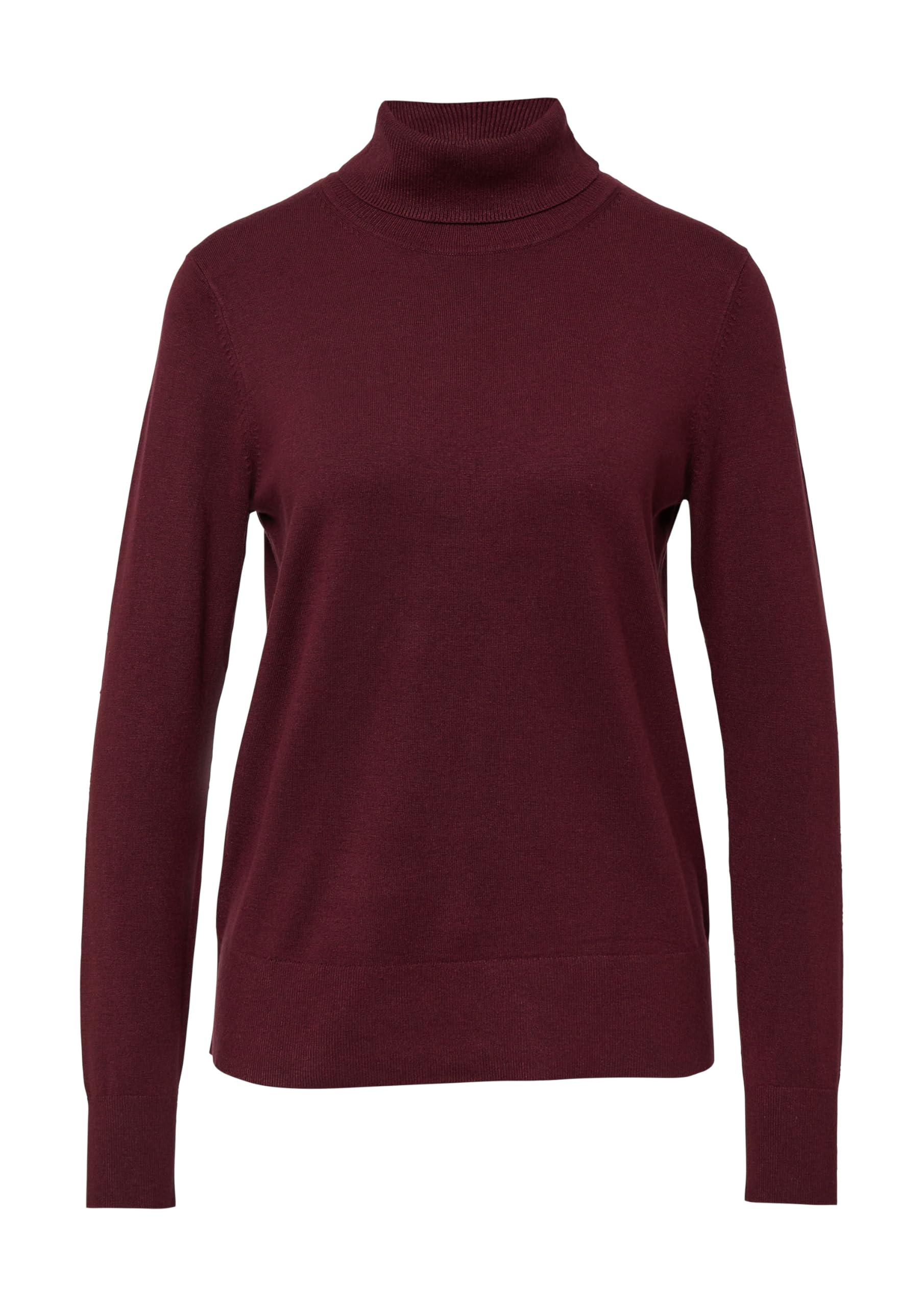 s.Oliver Longsleeve im Slim Fit mit Rollkragen