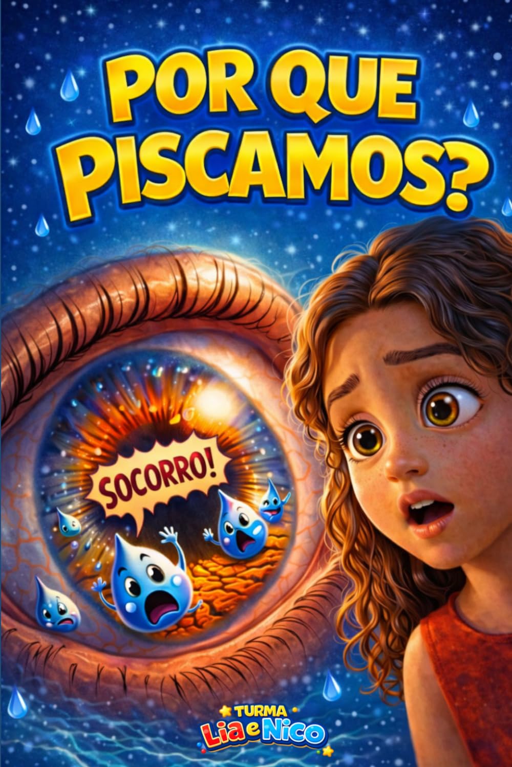 POR QUE PISCAMOS? (Coleção Lia e Nico - Livros infantis)