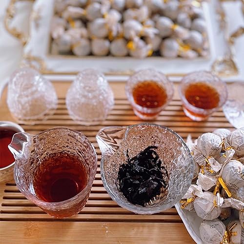 Miniatura 6 de Junn Shenn Té chino Puerh, té negro, té rojo totalmente fermentado de 5 años, 30 bolas de 7.41 onzas, 7.41 oz (aproximadamente 50.7 fl oz de sopa