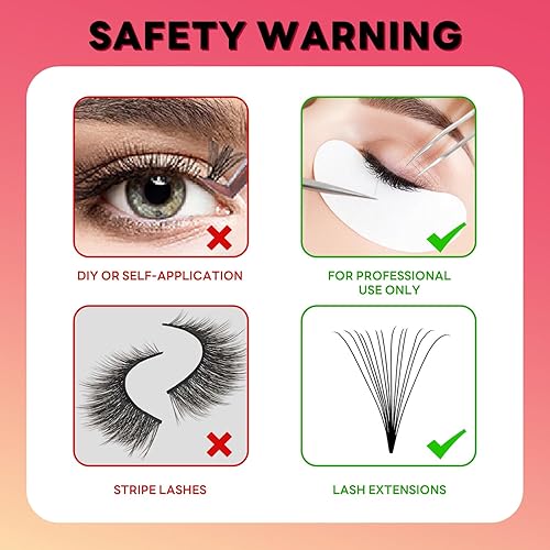 Vista 13 de Pegamento de extensión de pestañas UV de 0.1 fl oz, pegamento de pestañas extra fuerte, pegamento de pestañas UV, 20 almohadillas de doble ojo