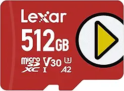 Lexar PLAY microSDXC UHS-I Card Muse Design Award 2022 512GB