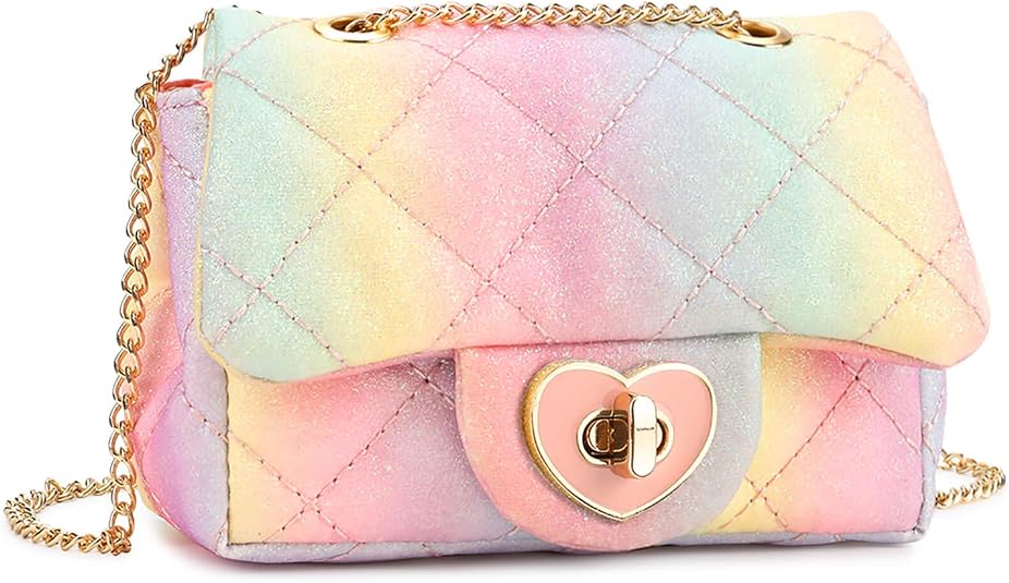 mibasies Kids Purse Toddler Gifts for Little Girls Crossbody Purses Presents