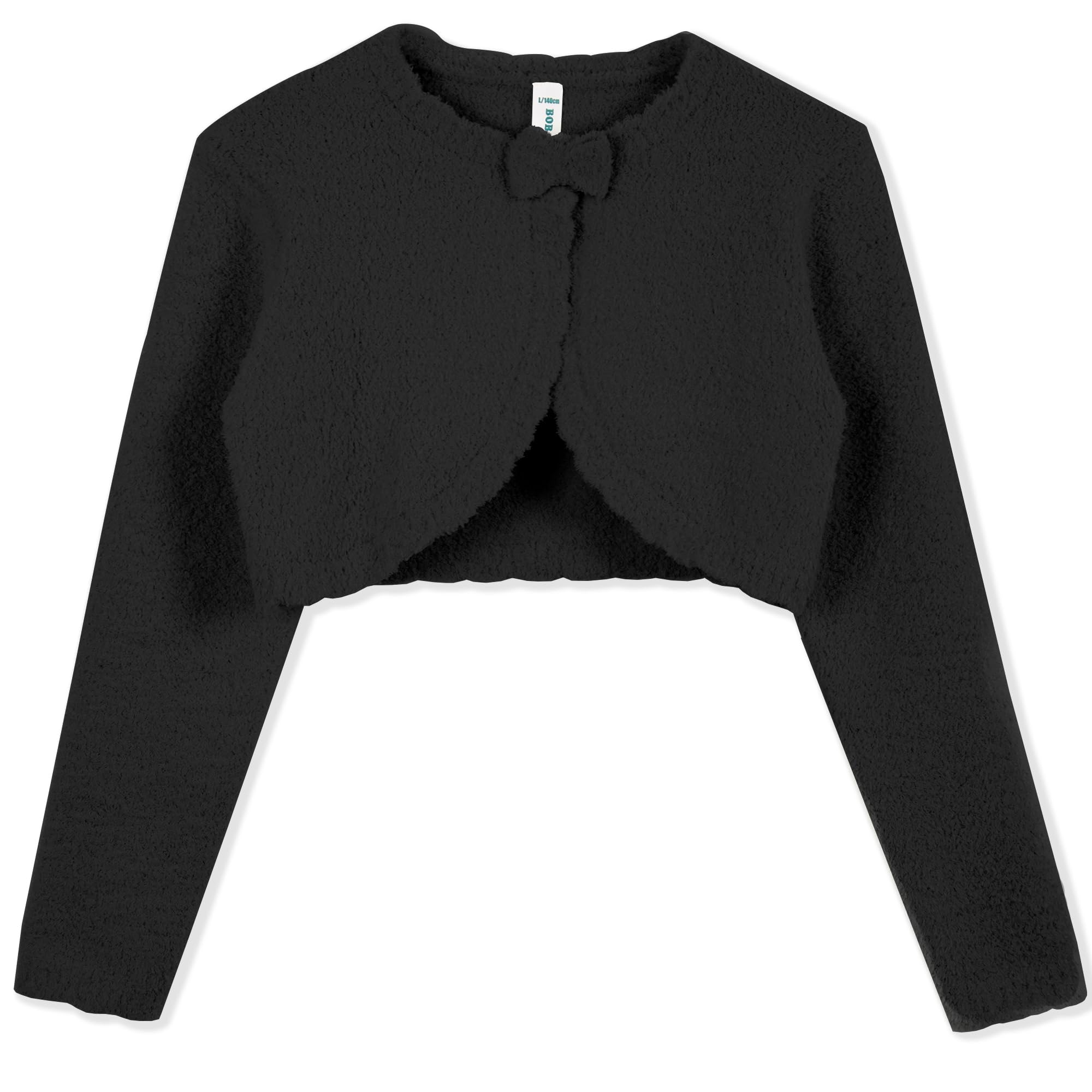 BOBOYOYO Long Sleeve Girls Shrug Knit Girls Cardigan Bolero Dress Sweater
