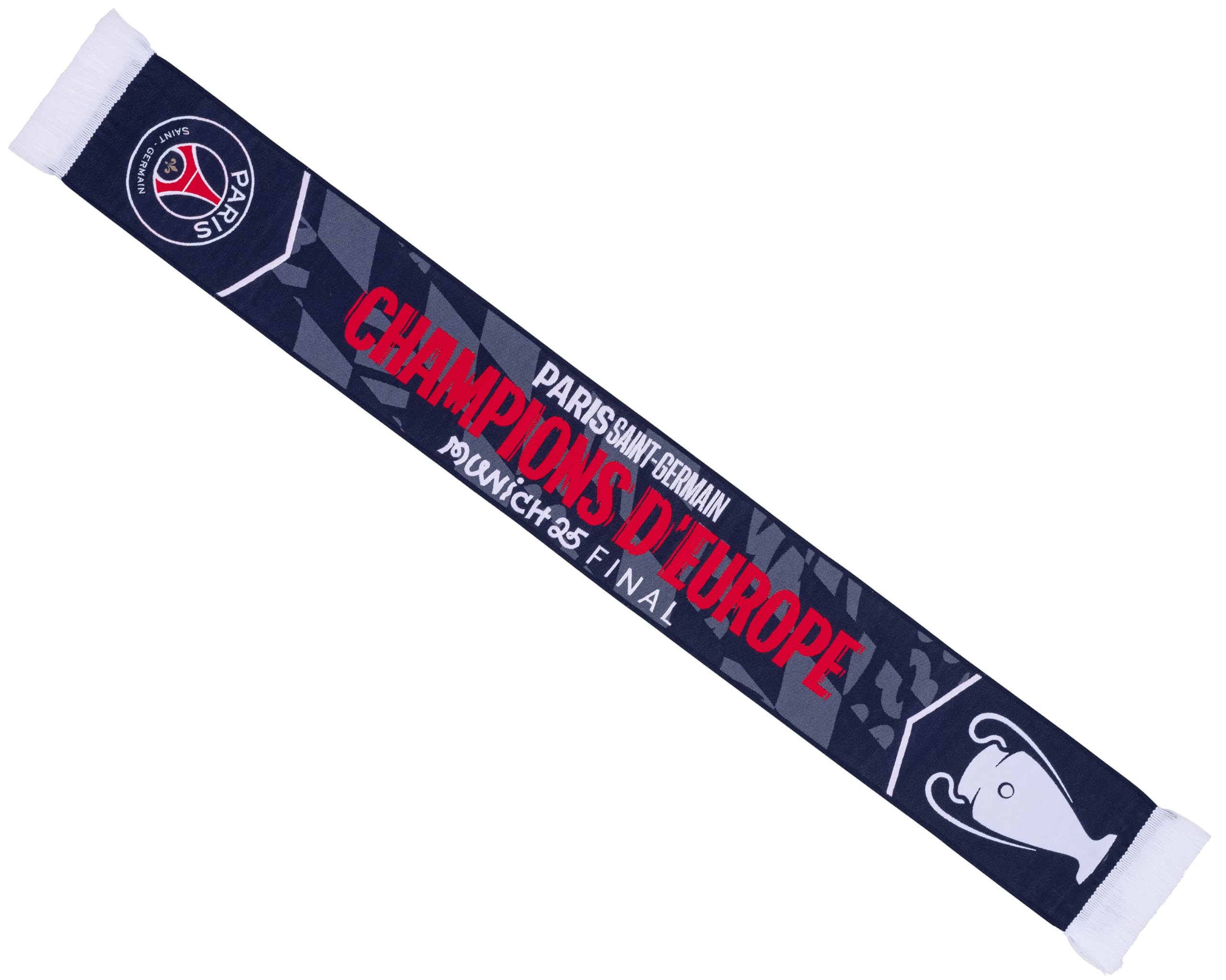Champions League Paris Saint Germain Official Collection 2025 European Champions Scarf
