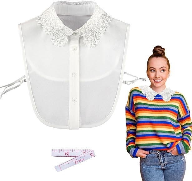 Weißer kragen für kleider Clearance