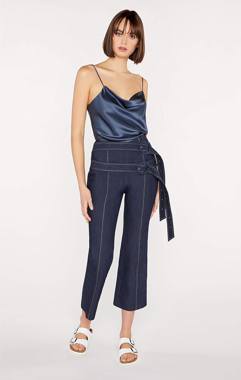 Cinq à Sept Women's Denim Cropped Jessi Pant - Image 3