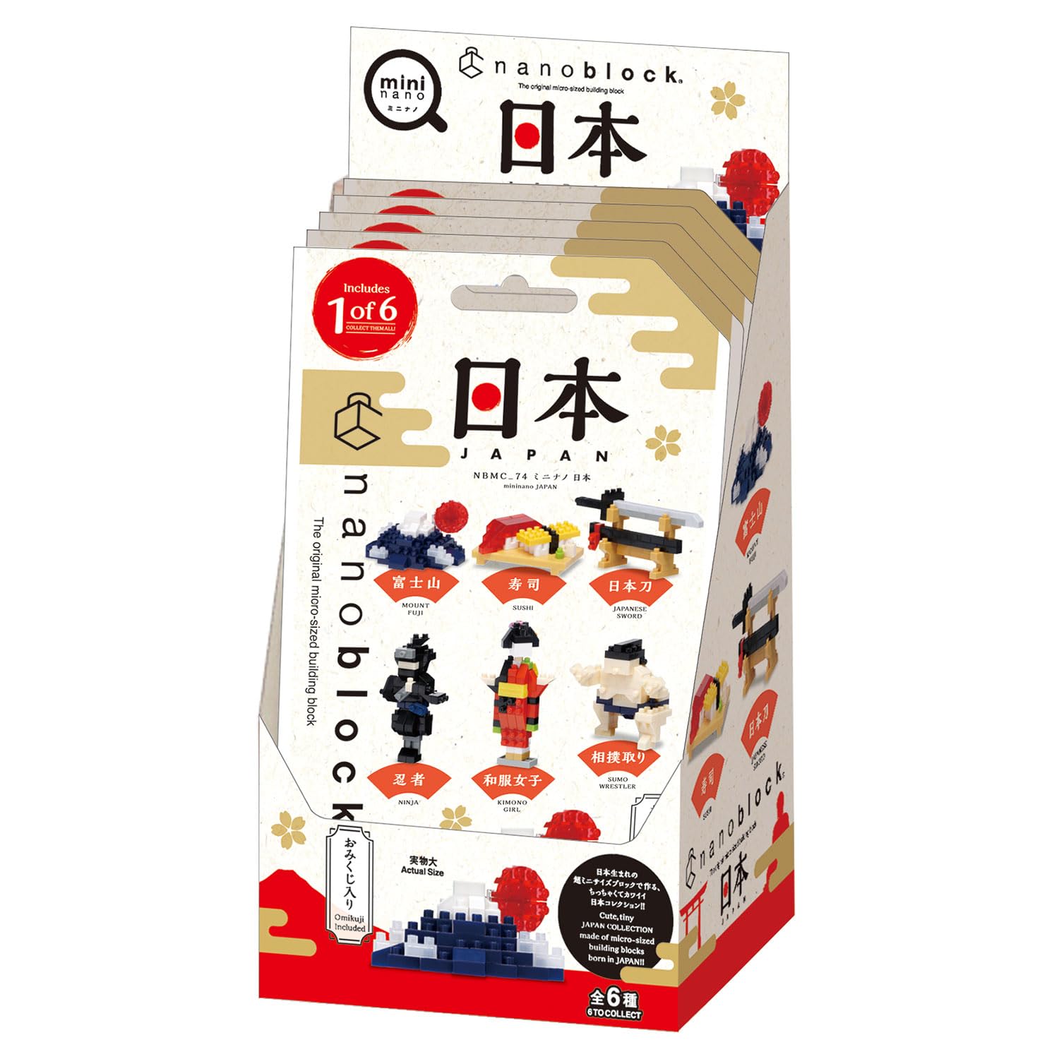 Amazon.co.jp: カワダ(Kawada) ナノブロック ミニナノ 日本（BOX