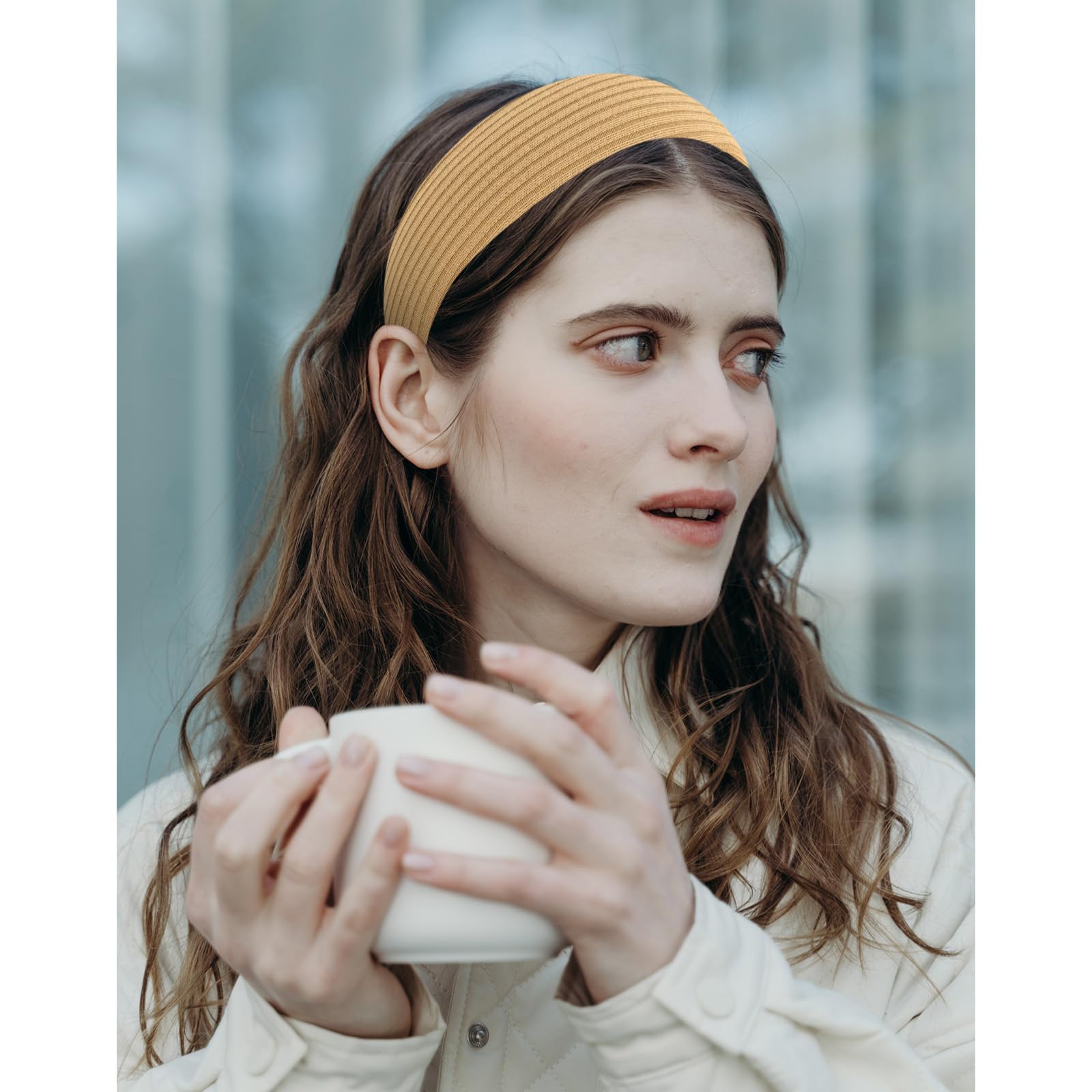 Amazon.com: ACO-UINT 4 Pack Wide Headbands for Women - Non  display picture 1