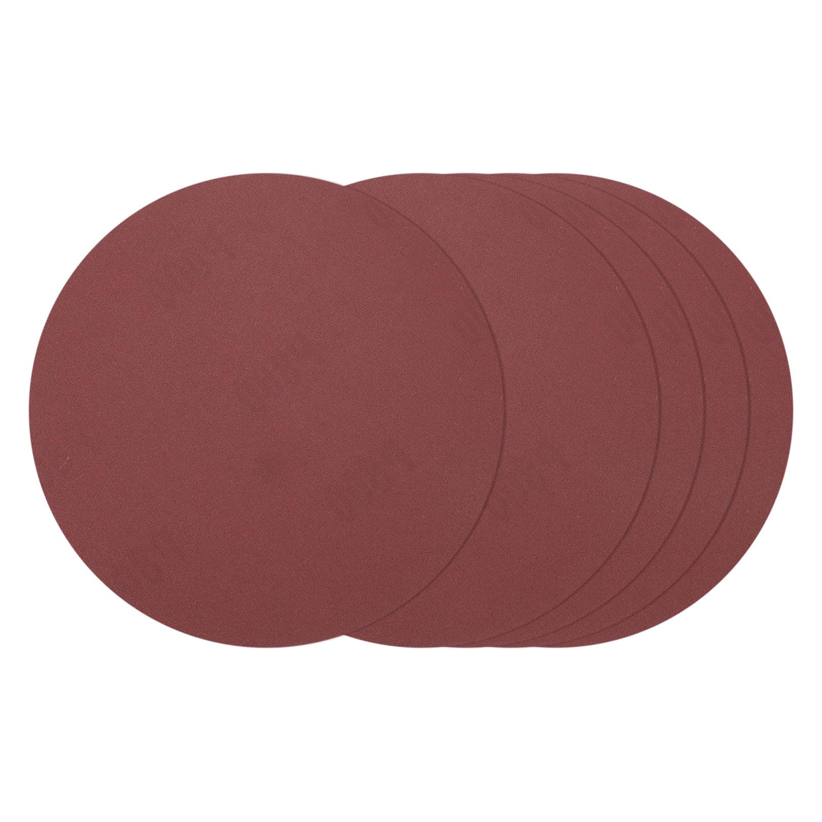 Kozelo 10 Pcs Sanding Discs 125 mm 1000 Grit Hook and Loop Random Orbital Sandpapers Suitable for Drywall Sander Wood Metal Furniture, Red