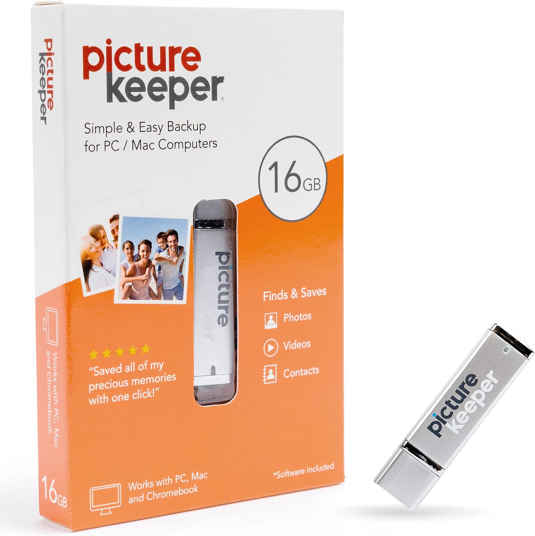 Picture Keeper 16GB Photo Backup Device