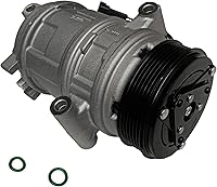 Vista 4 de Compresor de aire acondicionado A/C con embrague compatible con Ford Edge 2007-2014 para Lincoln MKX 2007-2015 para Mazda CX-9 2007-2015 158320