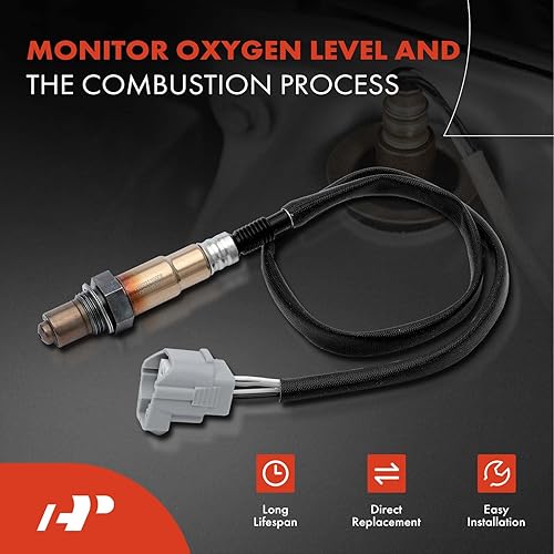 Miniatura 2 de A-Premium Sensor de oxígeno O2 compatible con Mazda CX-9 2019-2021 L4 2.5L, CX-5 2013-2016 2019-2021 L4 2.0L 2.5L, corriente abajo, repuesto #