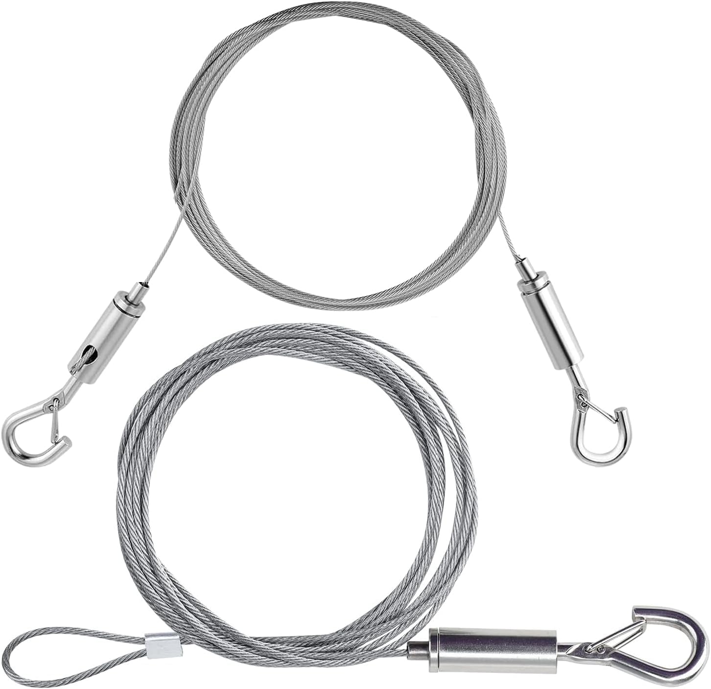 2Pcs Picture Wire, 2m X1.5mm Picture Hanging Wire , Adjustable Mirror