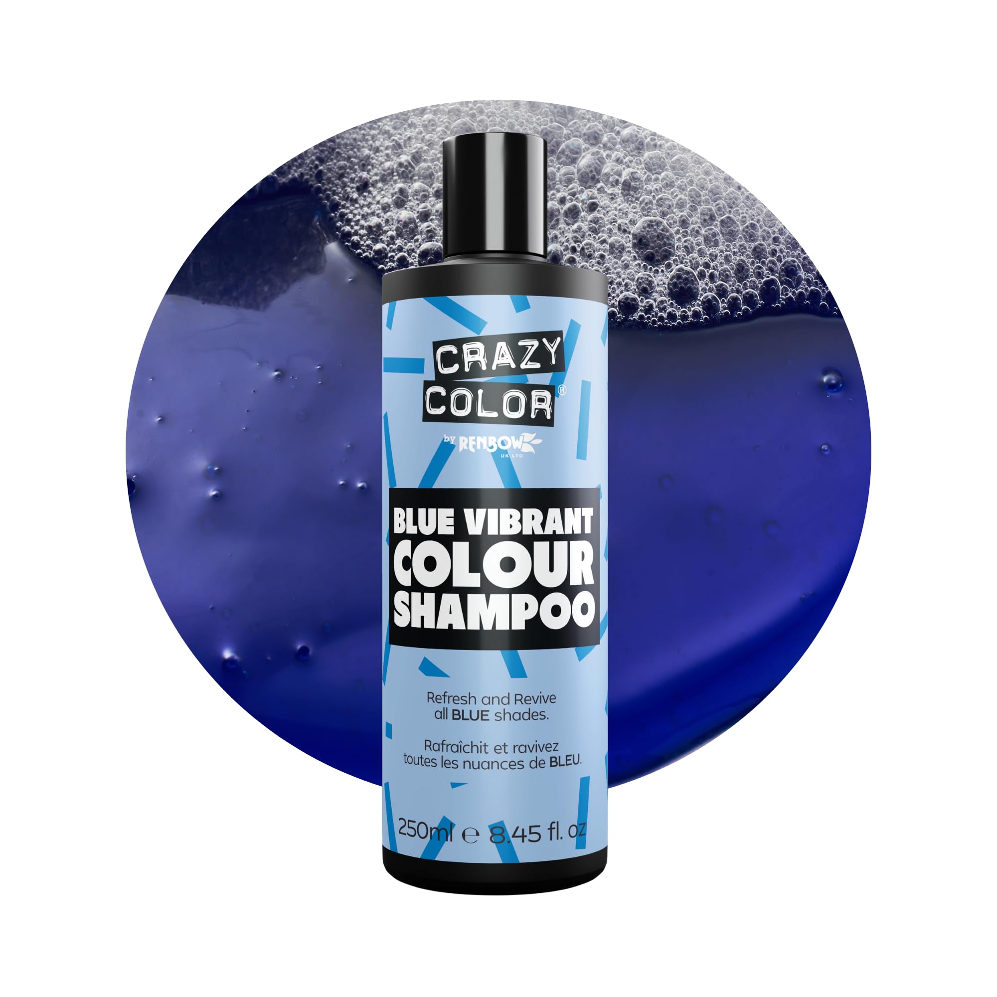 Crazy Color Blue Shampoo for Blue Hair | Maintain, Refresh and