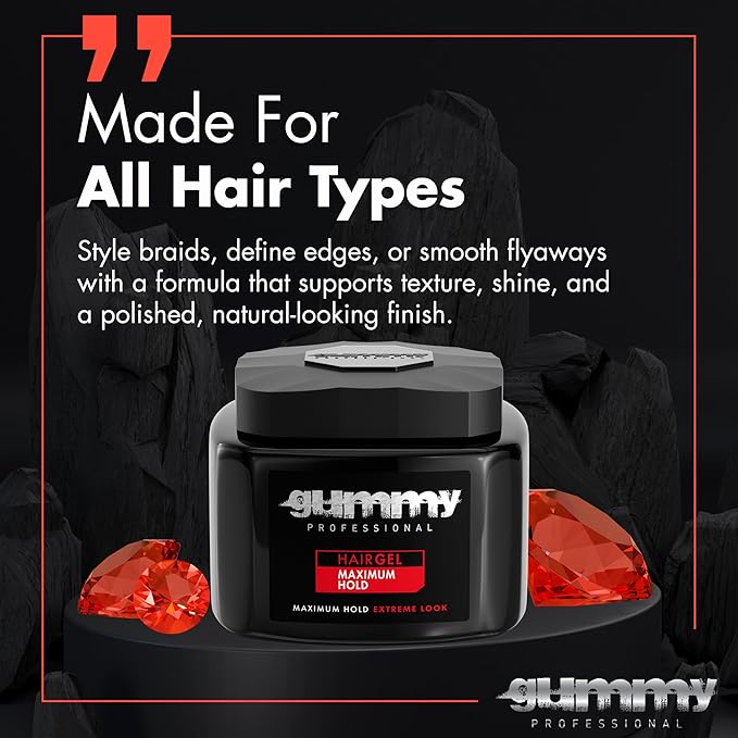 Gummy Gel para Cabello Fijador Fuerte 700ml miniatura 6