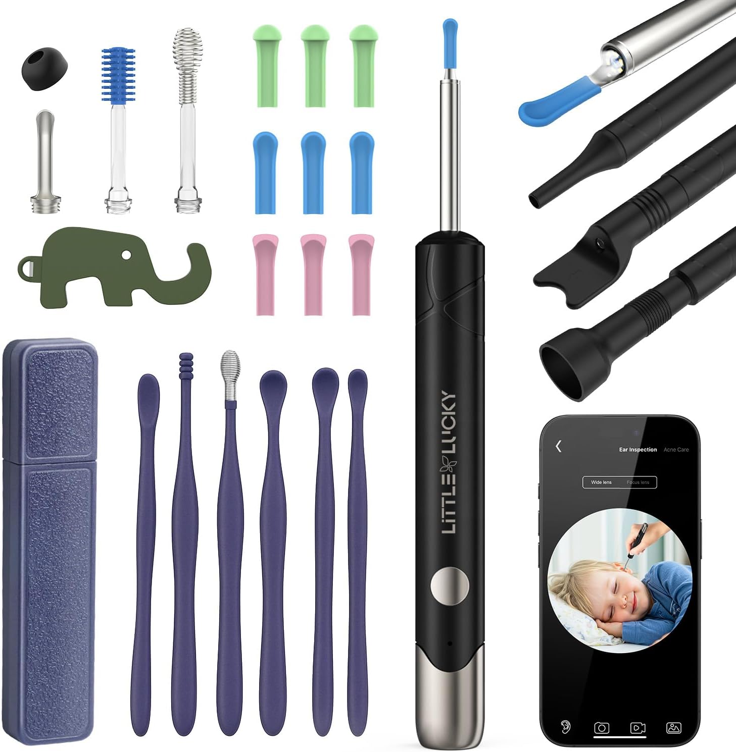 Ear Wax Removal,Littlelucky- 4...