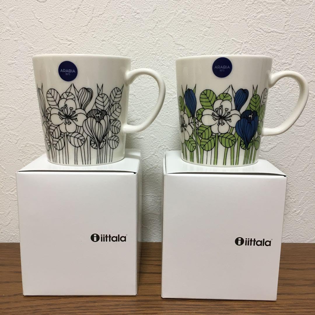 Amazon.co.jp: アラビア マグカップ クロッカス 2個セット : ホーム