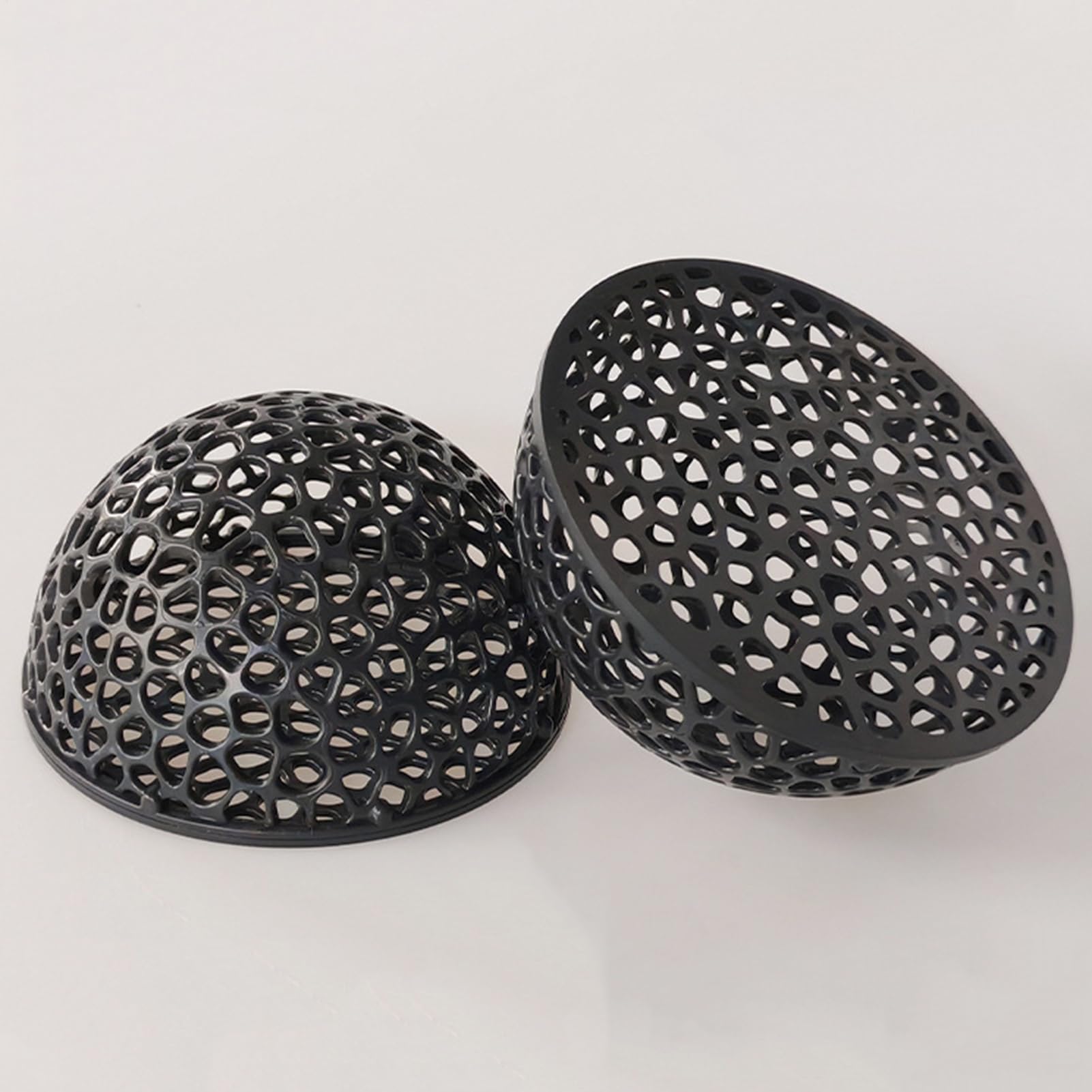 Grotte d'aquarium en résine naturelle aspect roche, abri durable pour poissons, décoration d'aquarium creux, cabane d'élevage | grotte de repos immergée pour crevettes, tortues, betta, cachette de