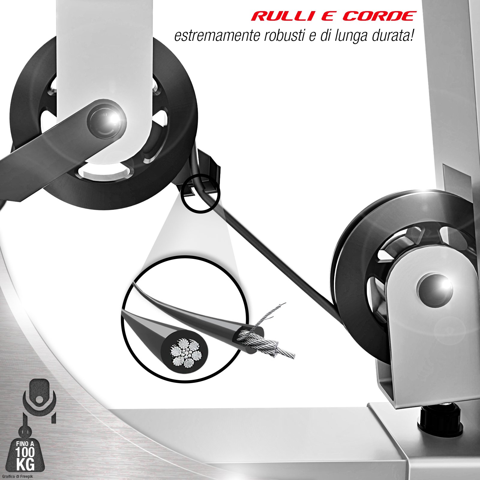 Sportstech HGX100/HGX200/HGX300 - Stazione di Forza Premium per Innumerevoli Varianti d'Allenamento, Palestra Multifunzionale per Casa con Scalatore o Pressa per Le Gambe, Realizzata in Materiale Eva