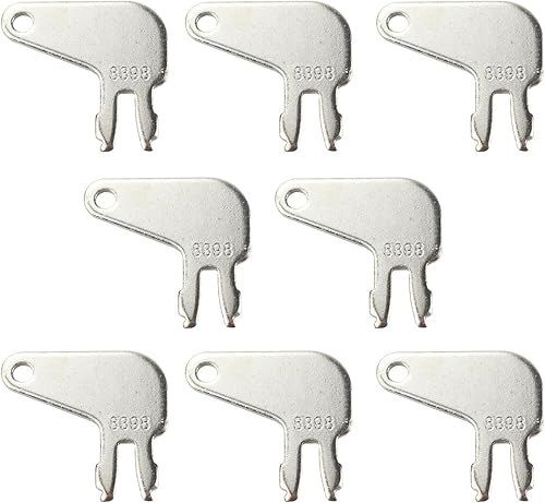 8PCS 8H5306 8398 Llaves de equipo pesado Llave de desconexión de batería maestra compatible con Caterpillar y encendidos antiguos disponible en Yaxa Peru