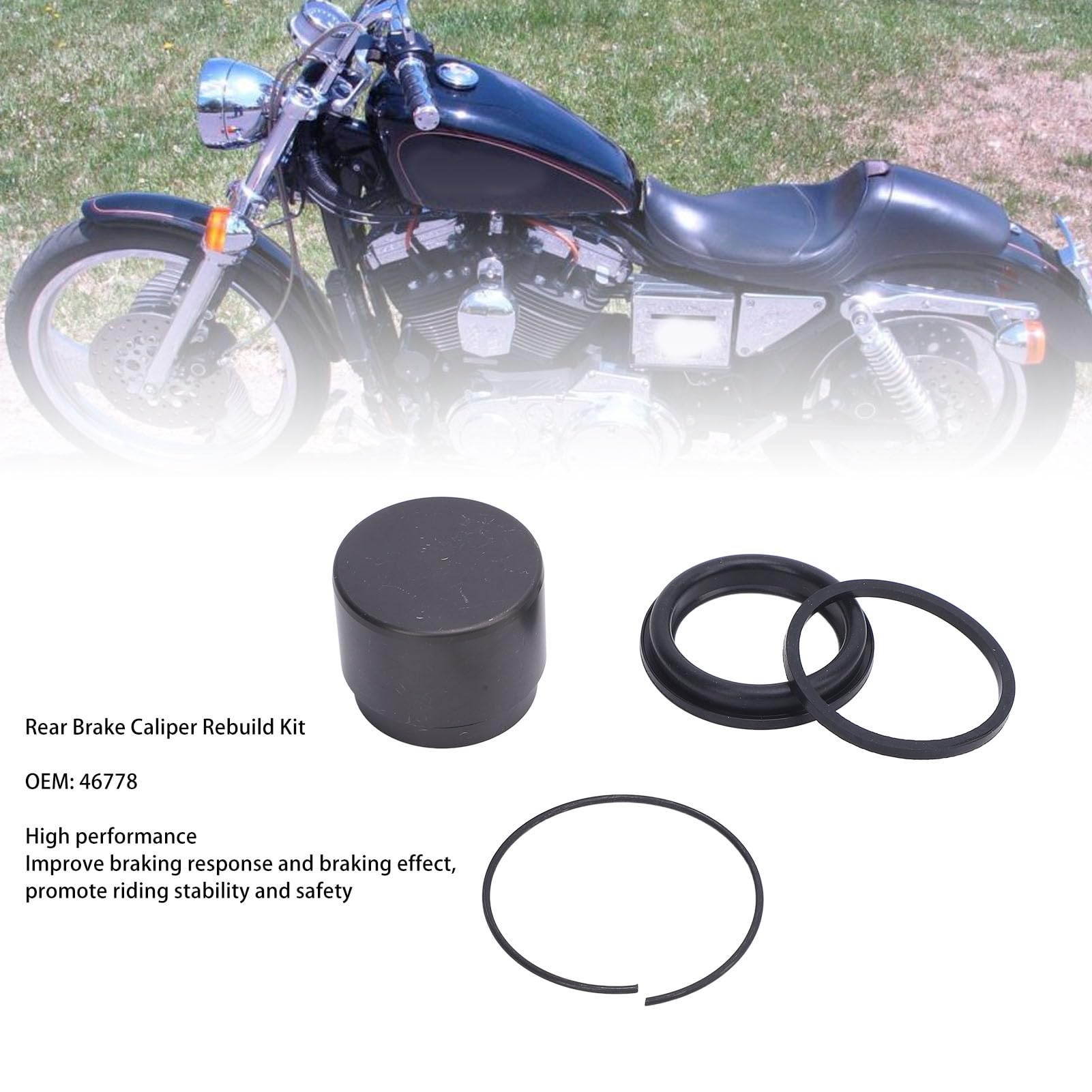 Kit Ricostruzione Pinza Freno Posteriore 46778 per Moto