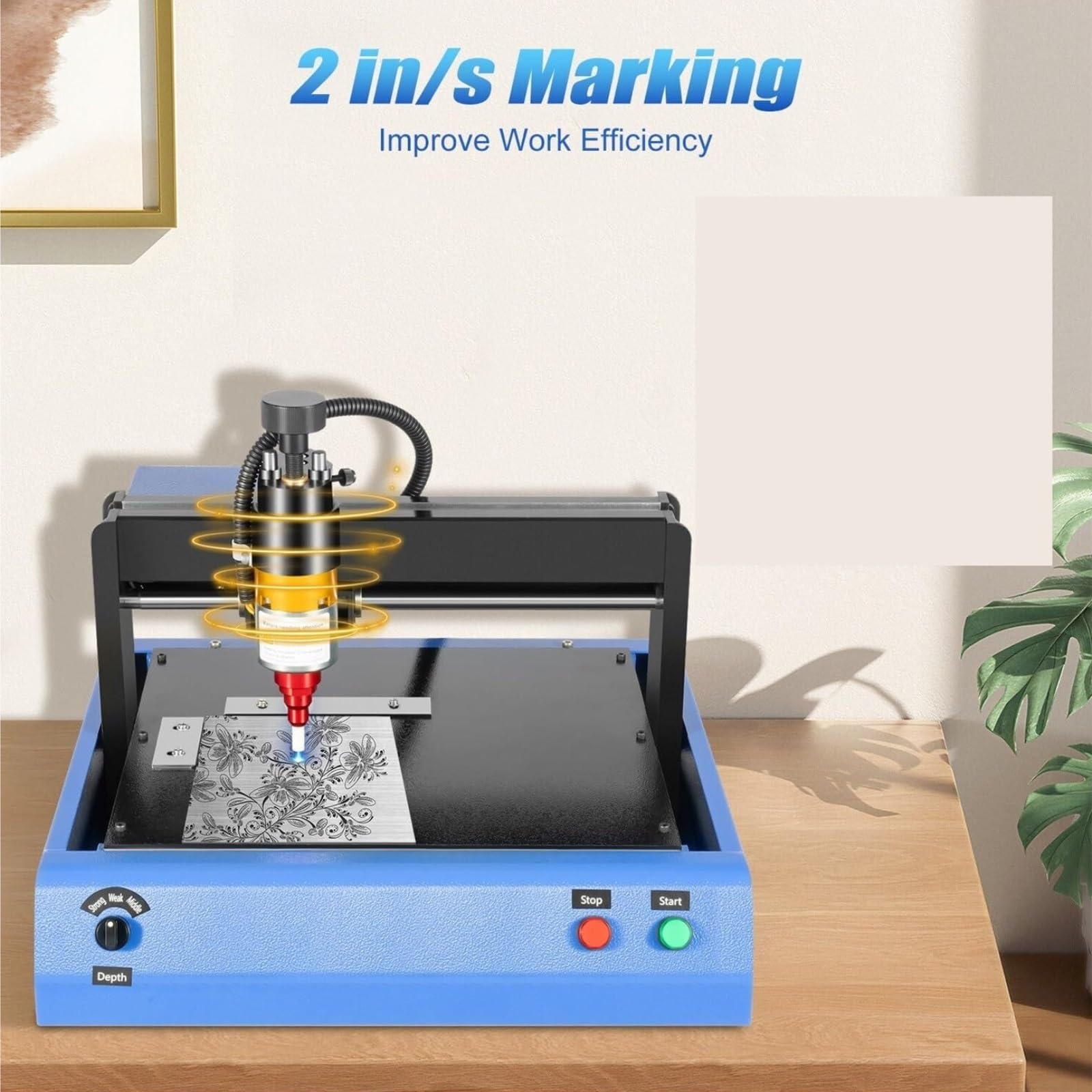 Graveur laser, Machine De Gravure Électrique À Points En Métal