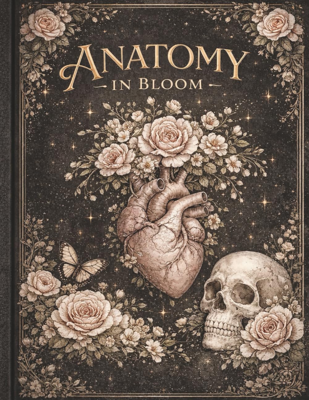 Anatomy in Bloom: A Bold Botanical Coloring Book for Medical Minds