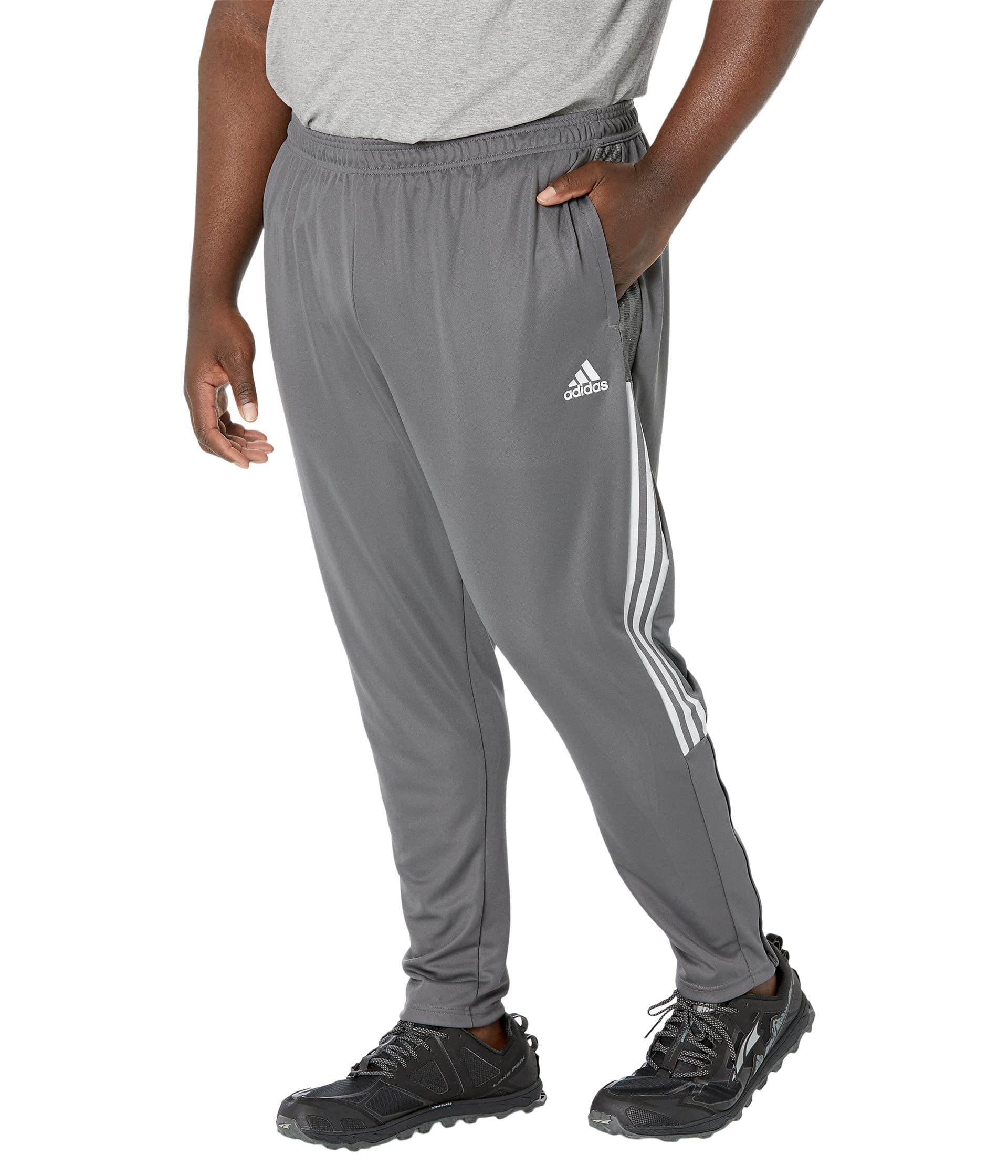 adidasMen's Tiro 21 Track Pants, Black-white
