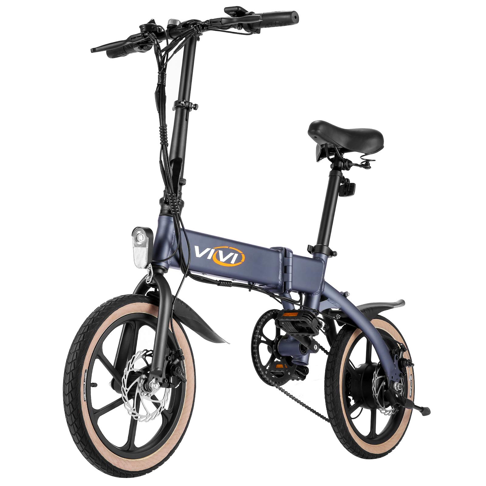Buy Vivi Folding Electric Bike 350W Motor, 48V 20AH Removable Battery