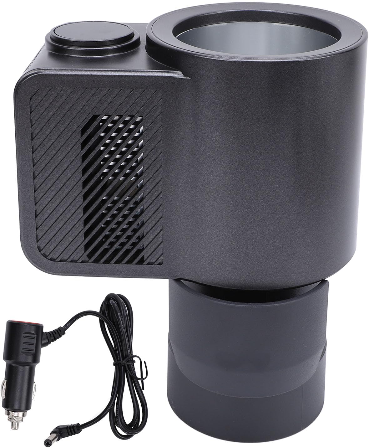 Car Smart Cup Heater Cooler, 2 in 1 12V Car Mug Holder with Temperature Display, Portable Cooling and Heating Beverage for Office, Travel, Truck, Household, for Most Cars