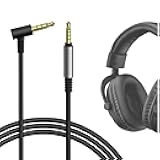 Audio Cable Compatible with Logitech G Pro X/X2, G433, G233 Gaming Headset Cable, 3.5mm 5 Pole Aux Replacement Stereo Cord (4 ft / 1.2 m)