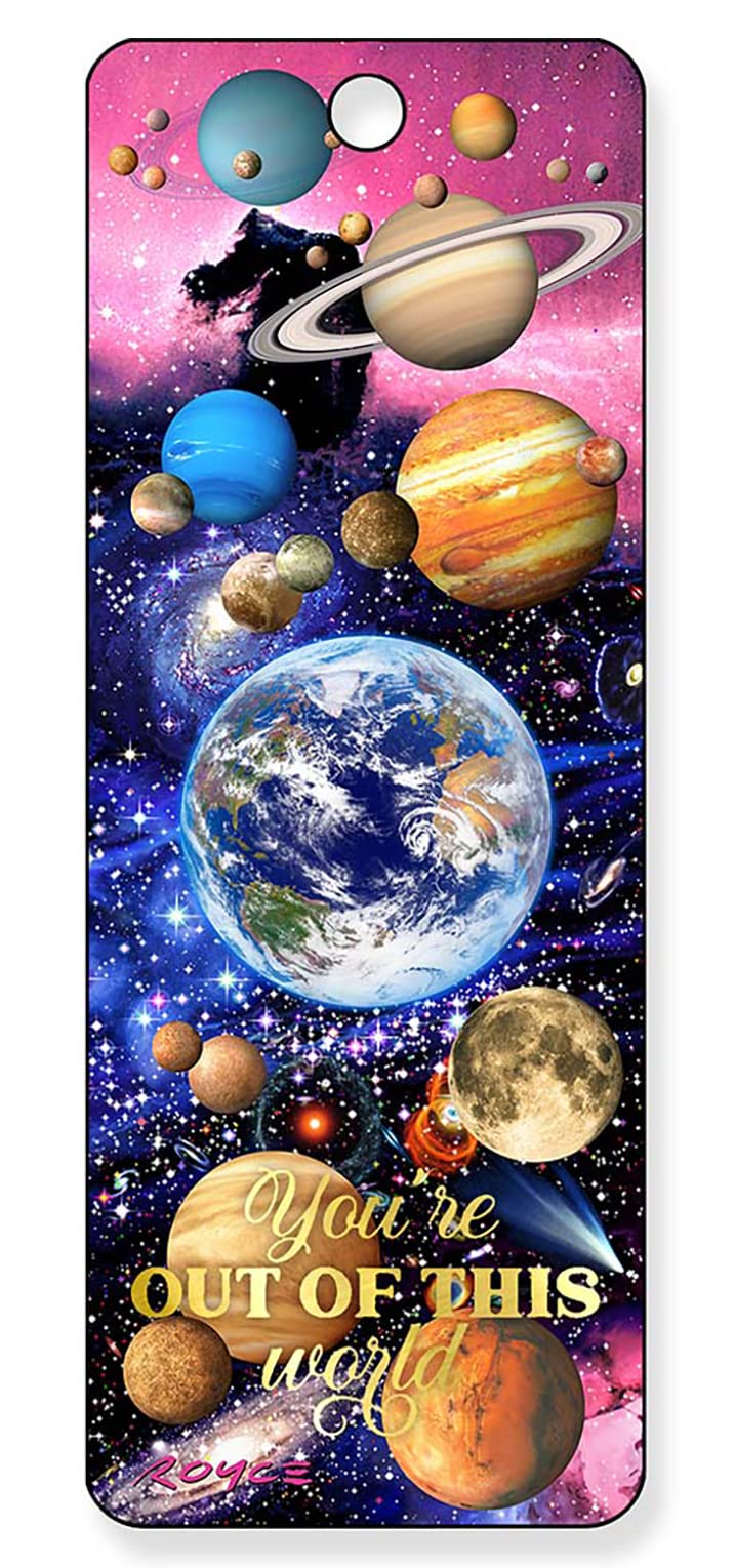 3D Royce Bookmark with Quote - (You are HERE - Out of This World)